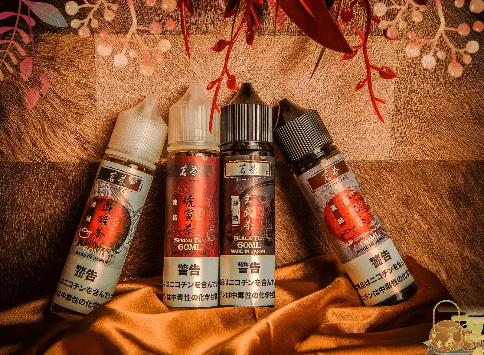 茗茶電子菸大煙油60ml（0mg）日本進口：圖片 2