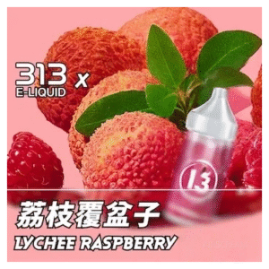 Airscram艾爾斯凱姆電子菸小煙油313系列30ML|E-JULCE Vape|13號荔枝覆盆子