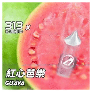 Airscram艾爾斯凱姆電子煙313系列30ML|E-JULCE Vape|小煙油|27號紅心芭樂