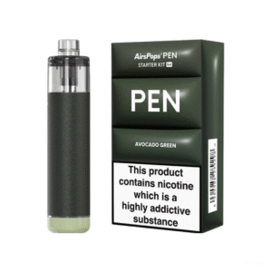 Airscream艾爾斯凱姆AirsPops PEN鉛筆電子煙主機套裝【軍綠色】