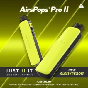 Airscream Airspops Pro II氣泡2代注油主機套裝【黃色】